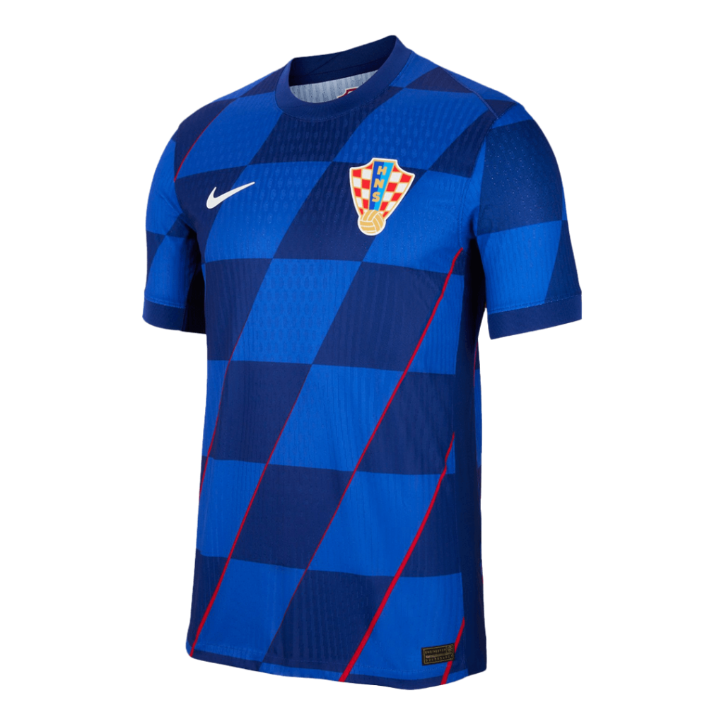 Player Version Croatia Away Soccer Jersey Euro 2024 - CaliforniaSoccerShop